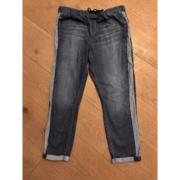 Levi's Blue Jeans with White Stripe - Picture 4 of 11